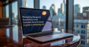 Read more about the article Navigating Mergers & Acquisitions in the Canadian Security Sector: A Guide to Mitigating Risk