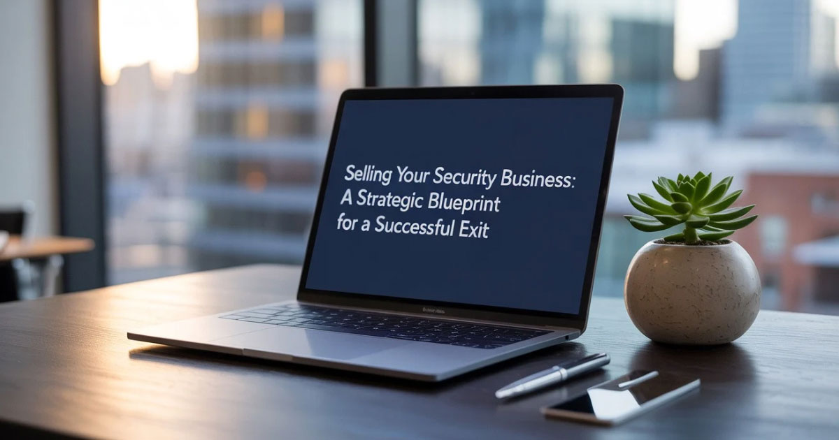 You are currently viewing Selling Your Security Business: A Strategic Blueprint for a Successful Exit